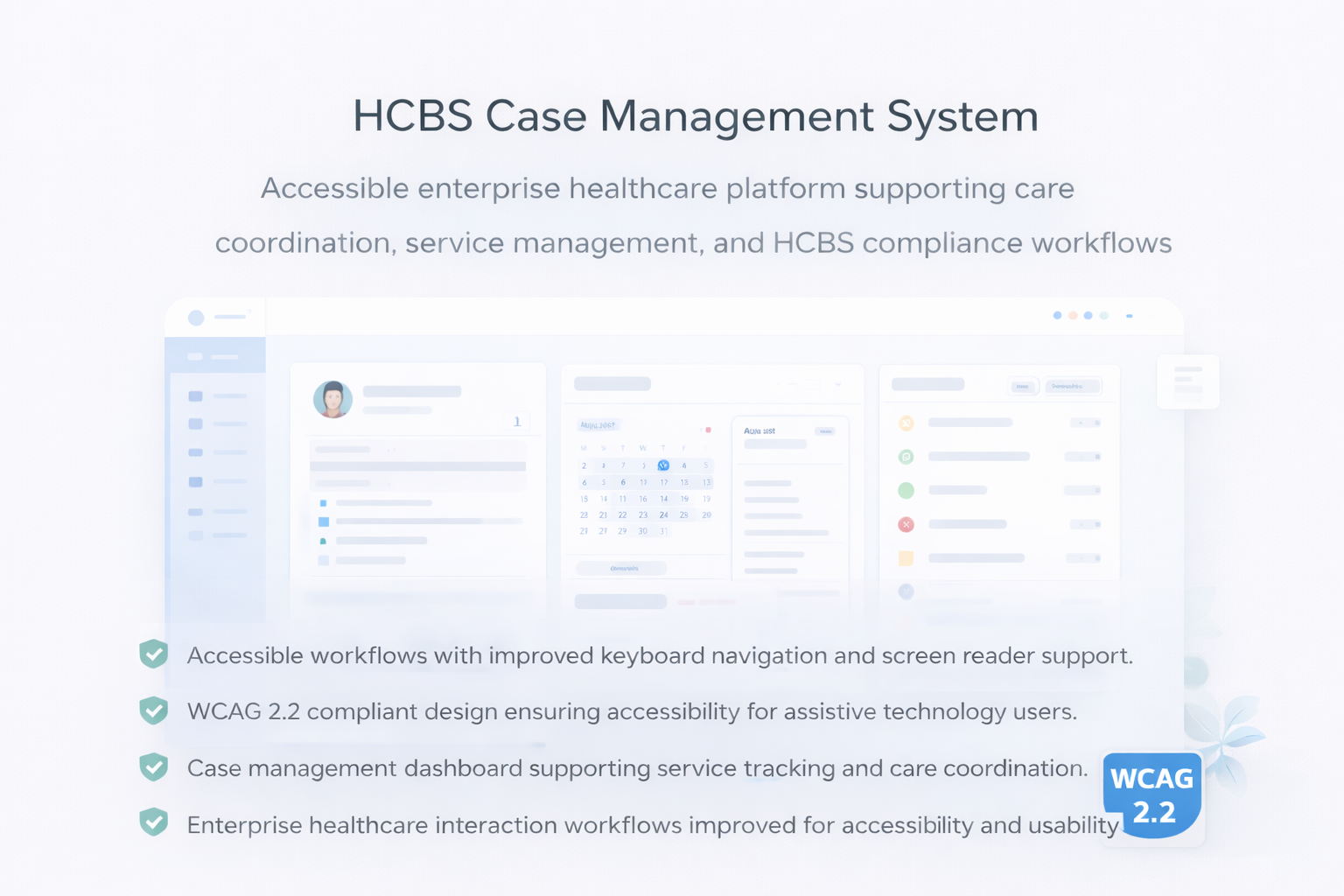 HCBS Case Management System