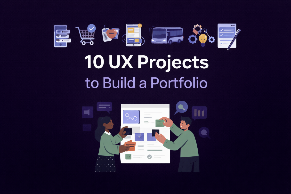 10 UX Projects to Build a Portfolio That Truly Stands Out