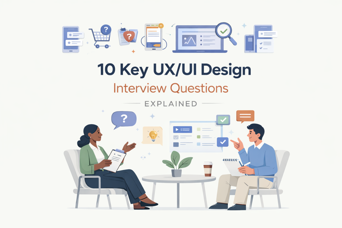 10 Key UX/UI Design Interview Questions Explained